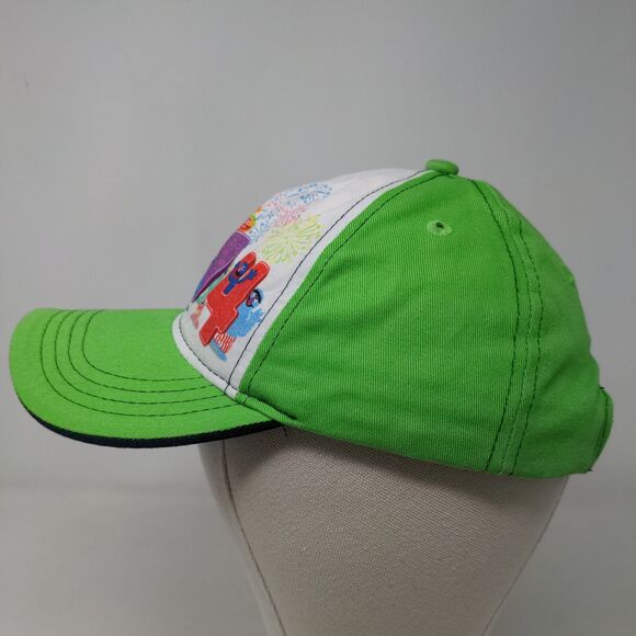 Sesame Place Boy's Strapback Hat Green Seaword 2014 Cotton Poly Blend - Picture 3 of 8
